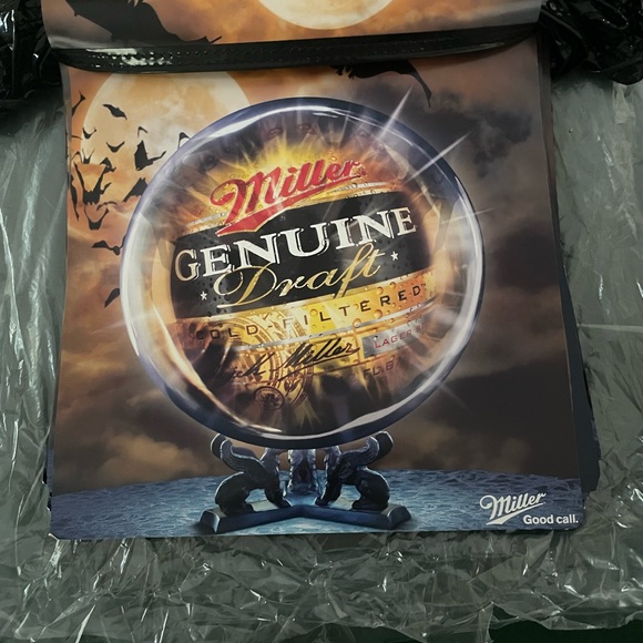 Miller Halloween Bar Banner NWOT - Picture 2 of 5
